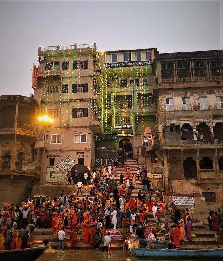 Hotel Sita Palace On Heritage Ghats Of Benaras Váránaszi Kültér fotó