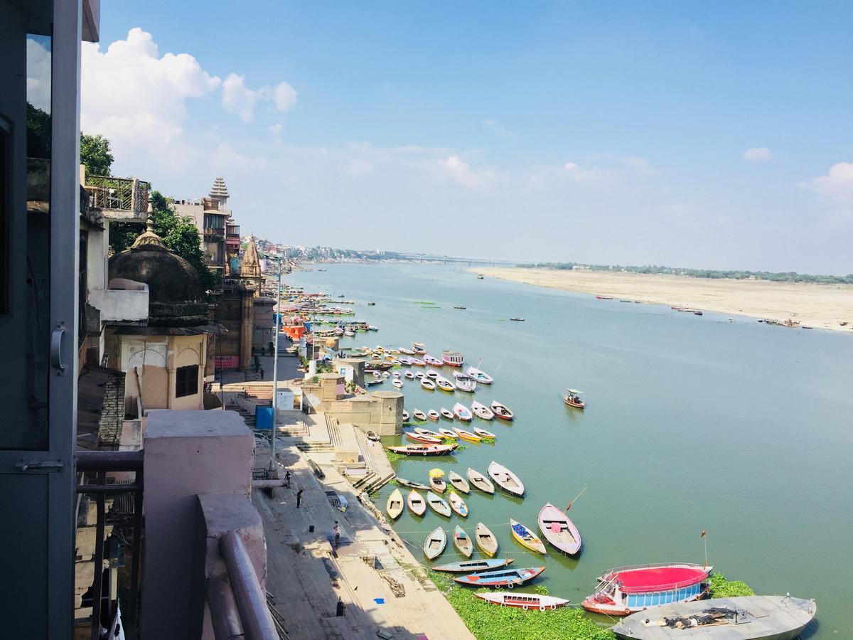 Hotel Sita Palace On Heritage Ghats Of Benaras Váránaszi Kültér fotó