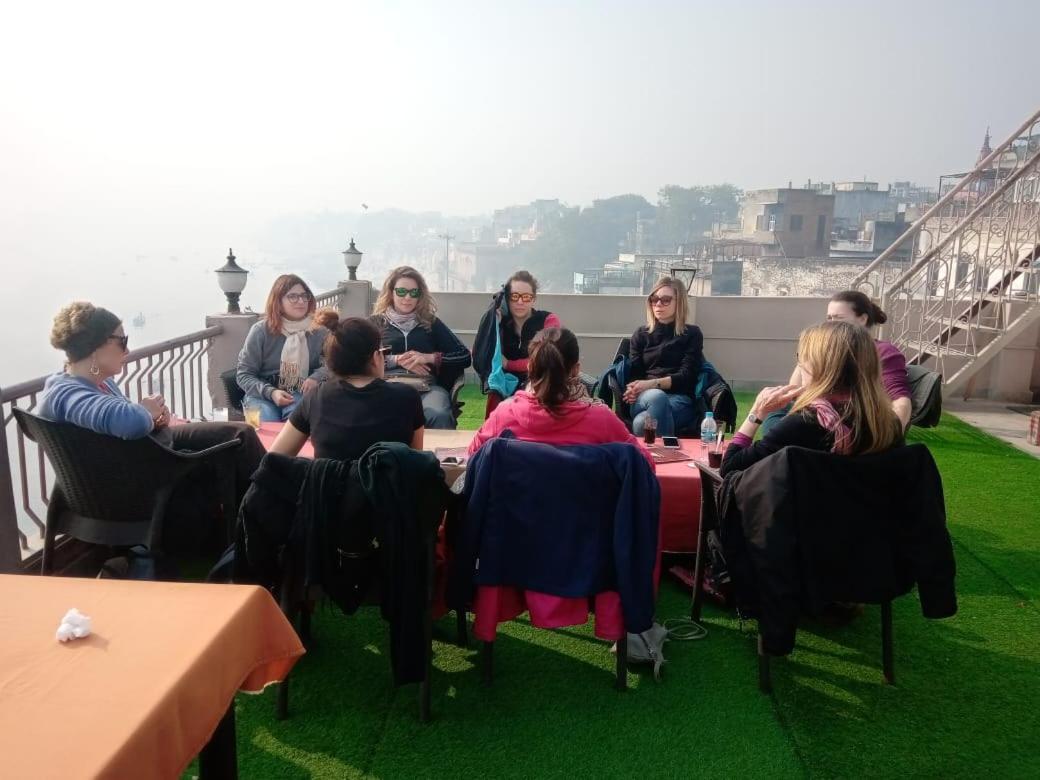 Hotel Sita Palace On Heritage Ghats Of Benaras Váránaszi Kültér fotó