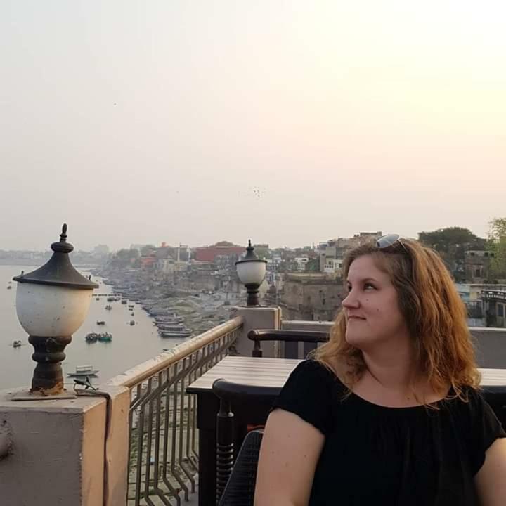 Hotel Sita Palace On Heritage Ghats Of Benaras Váránaszi Kültér fotó