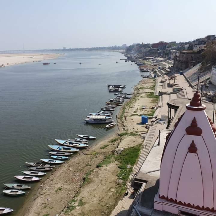 Hotel Sita Palace On Heritage Ghats Of Benaras Váránaszi Kültér fotó
