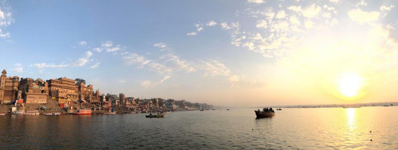 Hotel Sita Palace On Heritage Ghats Of Benaras Váránaszi Kültér fotó
